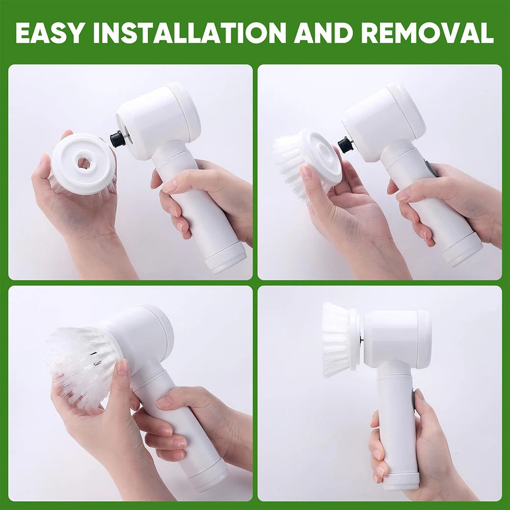 Spin Clean Pro: Effortless Scrubbing