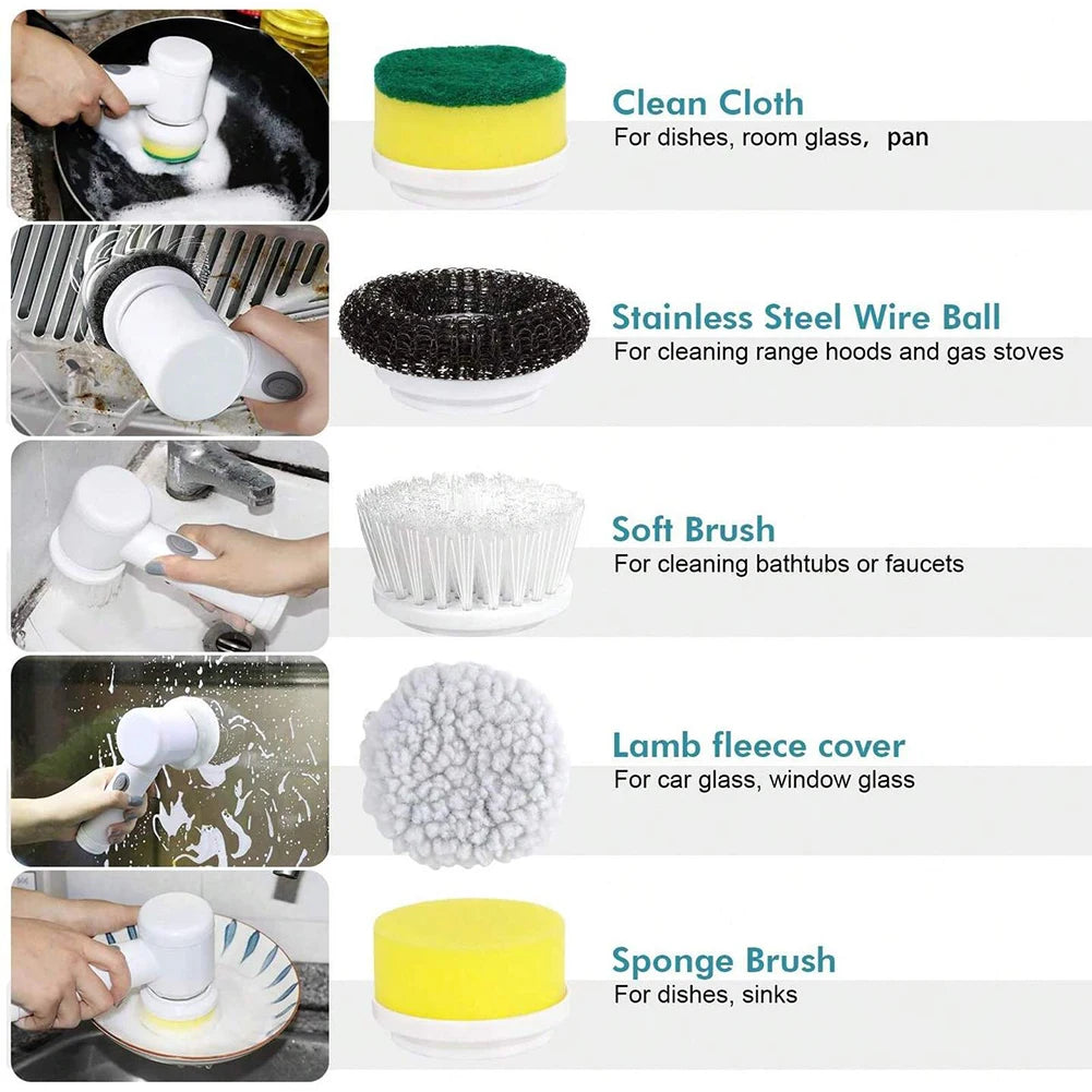 Spin Clean Pro: Effortless Scrubbing