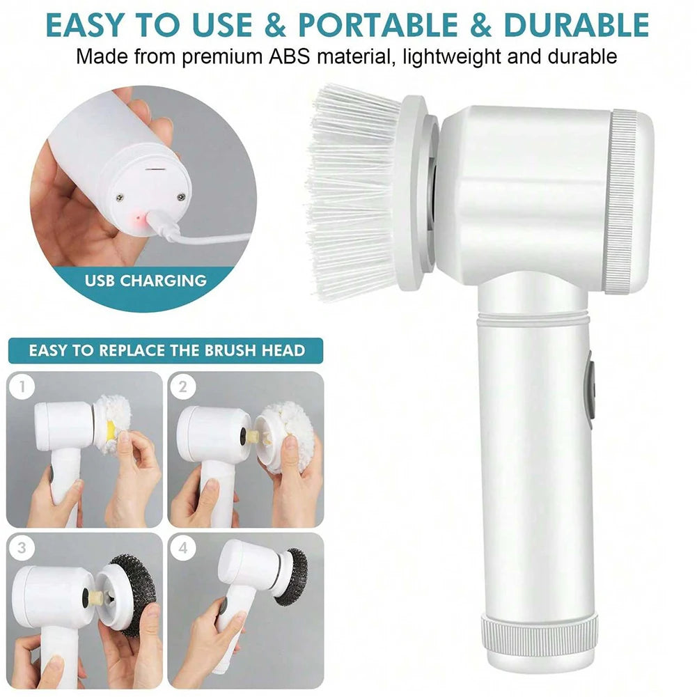 Spin Clean Pro: Effortless Scrubbing