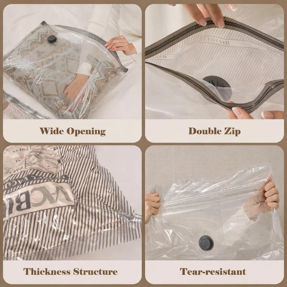 Compression Storage Vacuum Pump Travel Set