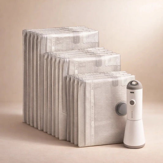 Compression Storage Vacuum Pump Travel Set