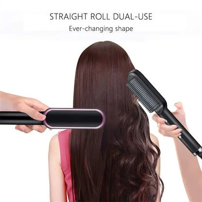 3In1 Professional Quick Heated Electric Hot Comb