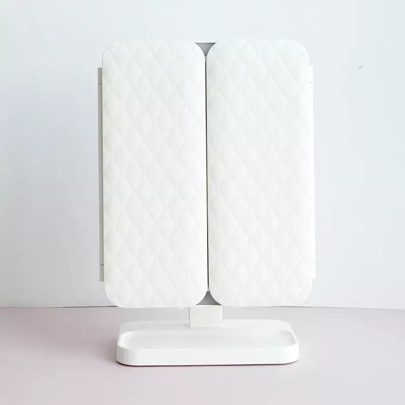 GlamTrifold LED Vanity Mirror